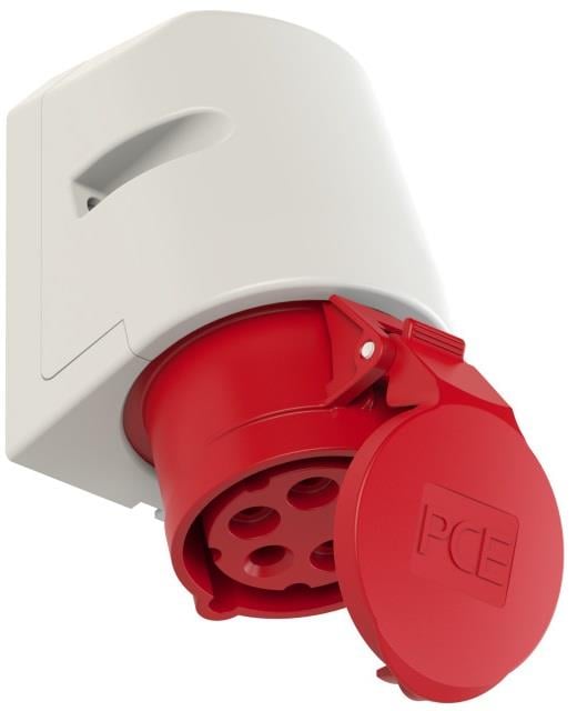 GP CEE 5P 16A 400V opbouw wcd rood 6313160