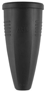 ABL Connectivity rubberen contrastekker - zwart (100000048)