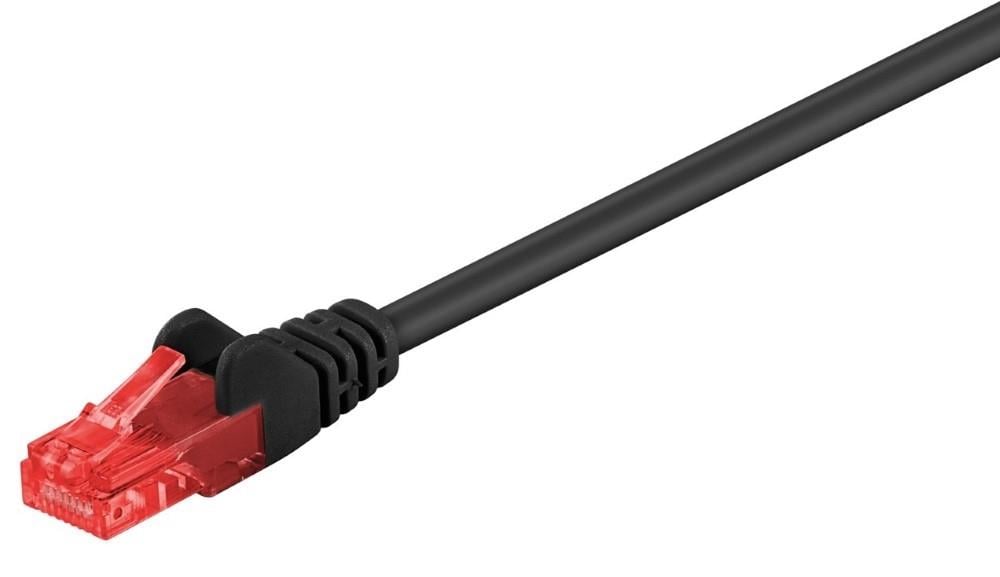 Enzo Patchkabel UTP CAT6 zwart 15m 2580255
