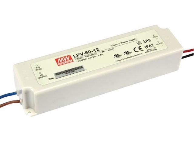 Enzo Meanwell LED driver 12V 60W IP67 PRO 4379251