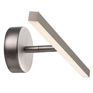 Enzo Nordlux LED Wandlamp IP S13 geborsteld staal 5.3W 3000K IP44 4801190