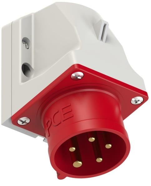 GP CEE 5P 16A 400V opbouw wcd rood met pennen 6313159