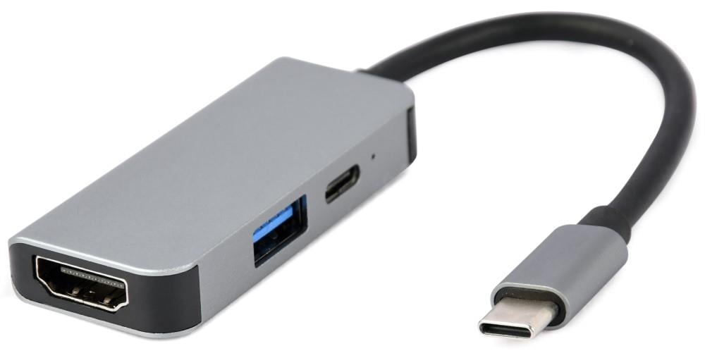 Enzo Cablexpert USB-C 3-in-1 multi adapter USB-C dock 3-voudig 9530503