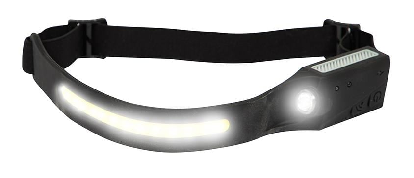 Enzo LED hoofdlamp | 8W + spot 3W | oplaadbaar - 5710050
