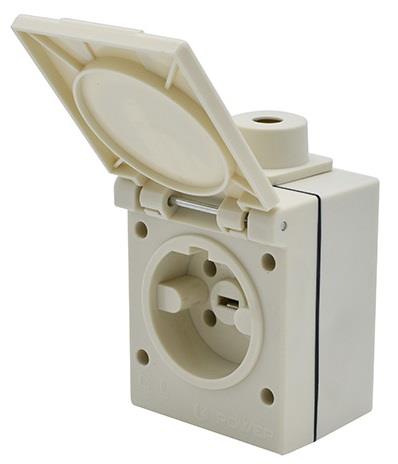 Power Plex Perilex stopcontact - PWP16COIP - E2HU4