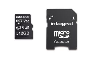 Integral INMSDX512G-100V30 flashgeheugen 512 GB MicroSDXC UHS-I