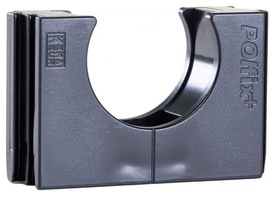 Enzo PIPELIFE Klembeugel PVC 3 4 (19mm) koppelbaar zwart per stuk 4113301
