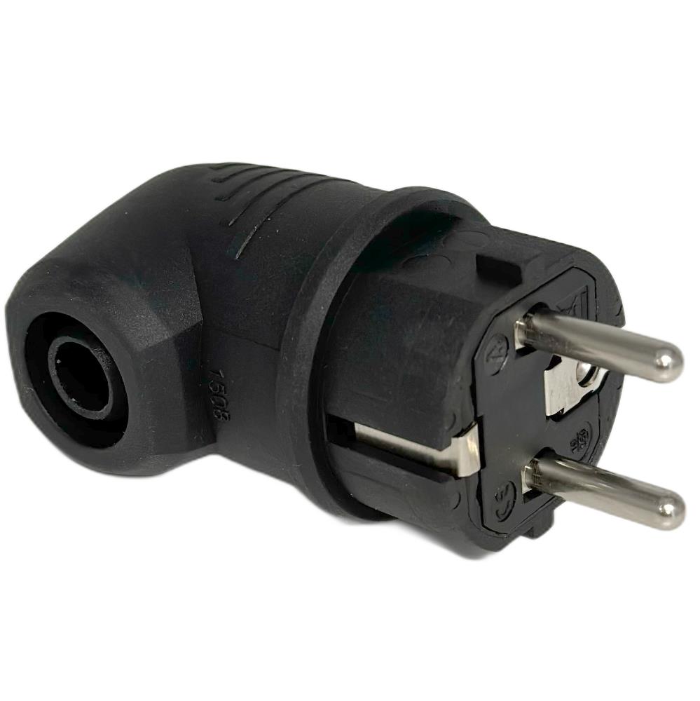 Enzo Randaarde stekker RUBBER haaks ABL 6141230
