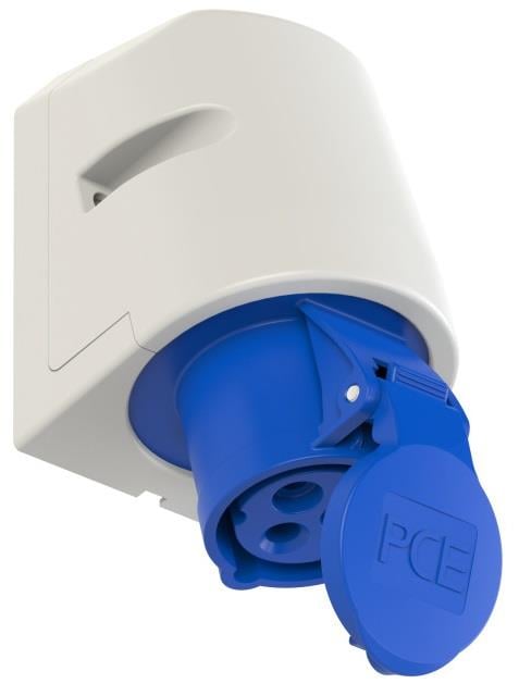 GP CEE 3P 16A 230V opbouw wcd blauw 6313130
