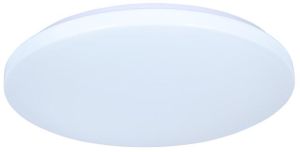 LED wc-verlichting - plafondlamp - BESTLA - wit - 3000K - Warm Wit licht - 12 Watt - 840 Lumen - ⌀25,5cm