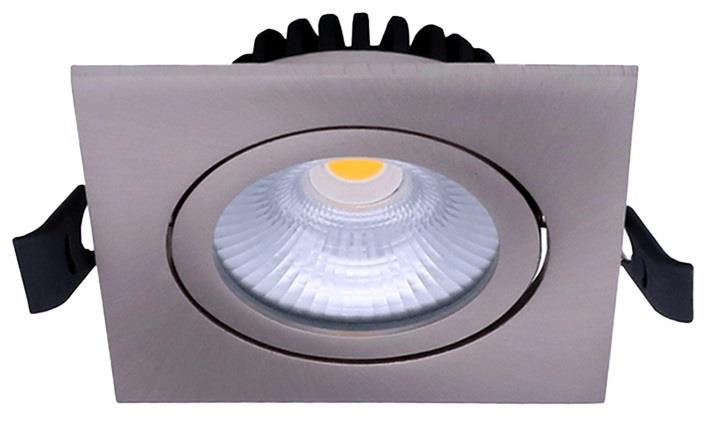 Interlight LED Downlighter 8W 2700K 36gr. verstelbaar zwart Camini LED4616