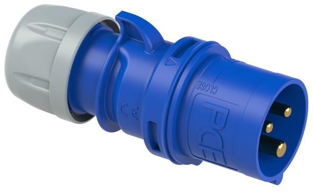 GP CEE 3P 32A 230V stekker blauw 6313145