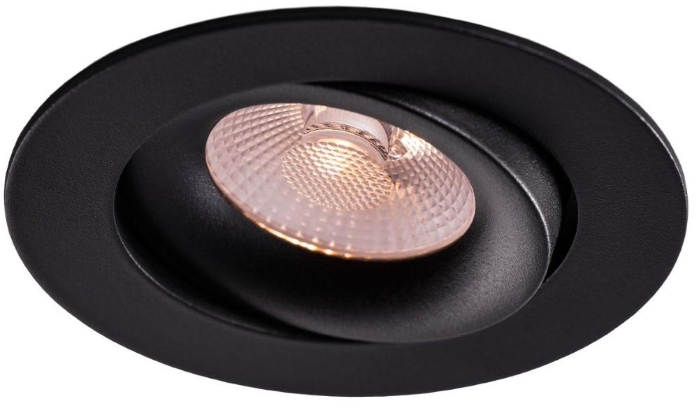 Enzo Thorgeon LED inbouwspot 8 2W DimToWarm 96mm rond verstelbaar zwart LED4681