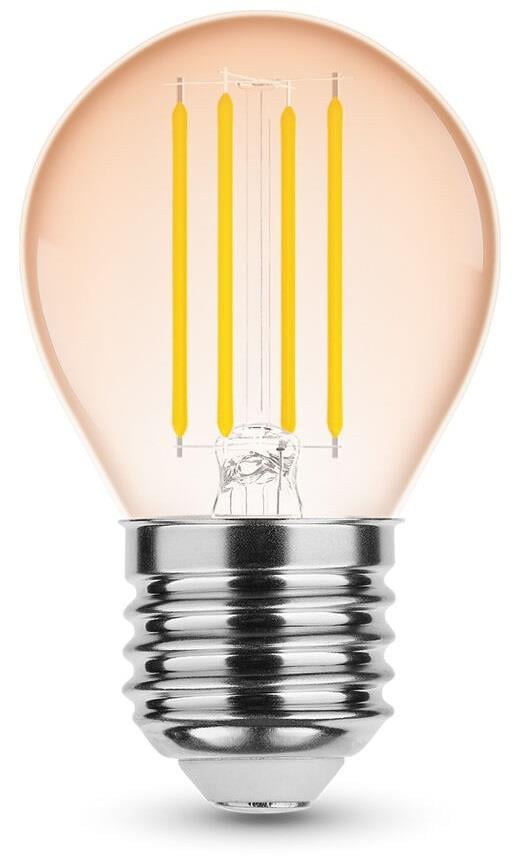 Enzo Modee LED kogel E27 4-28W 1800K filament amber dimbaar LED7430