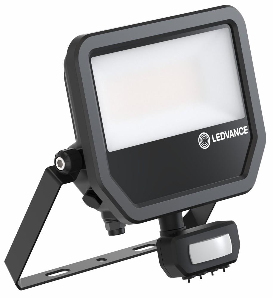 LEDVANCE LED Bouwlamp 50W 4000K zwart + Sensor - 5017581