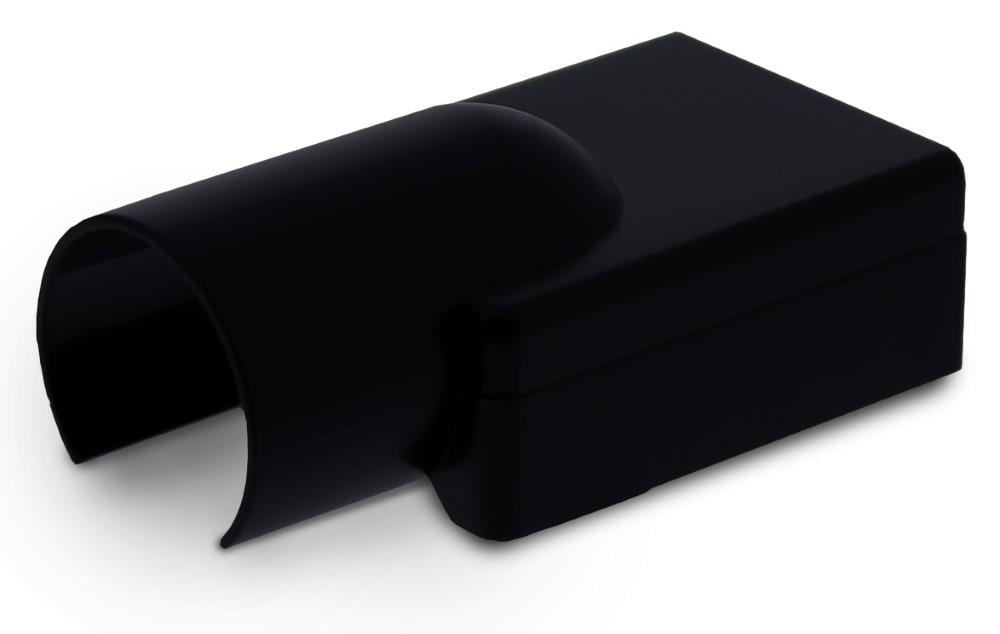 Enzo Canalit Systeem25 verloopmof 19mm voor 25x13mm zwart 4745740