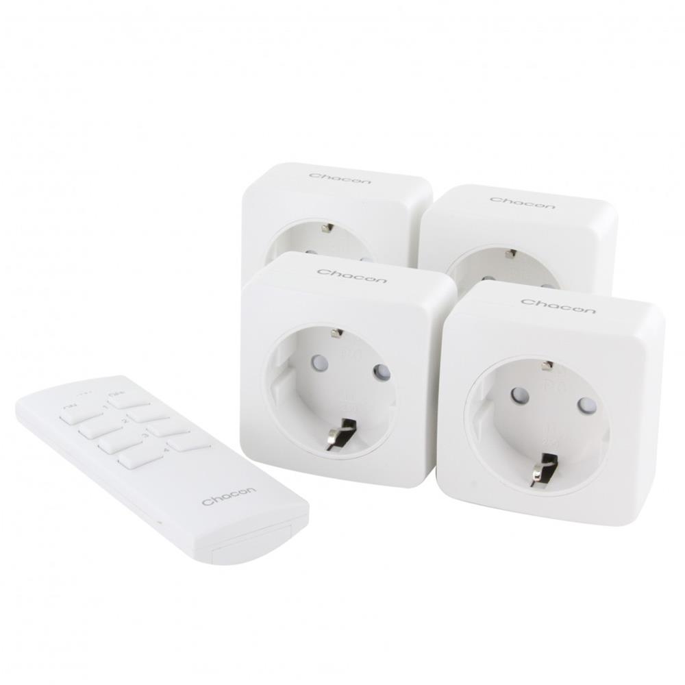 Enzo Basisset draadloos schakelen 4x ontvangers+AB 6950020