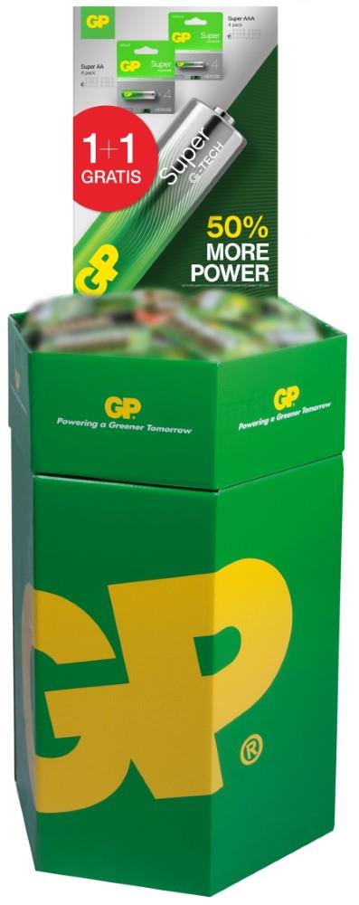 GP ALKALINE stortkoker 80x AA | 80x AAA Blister(4) A3012210