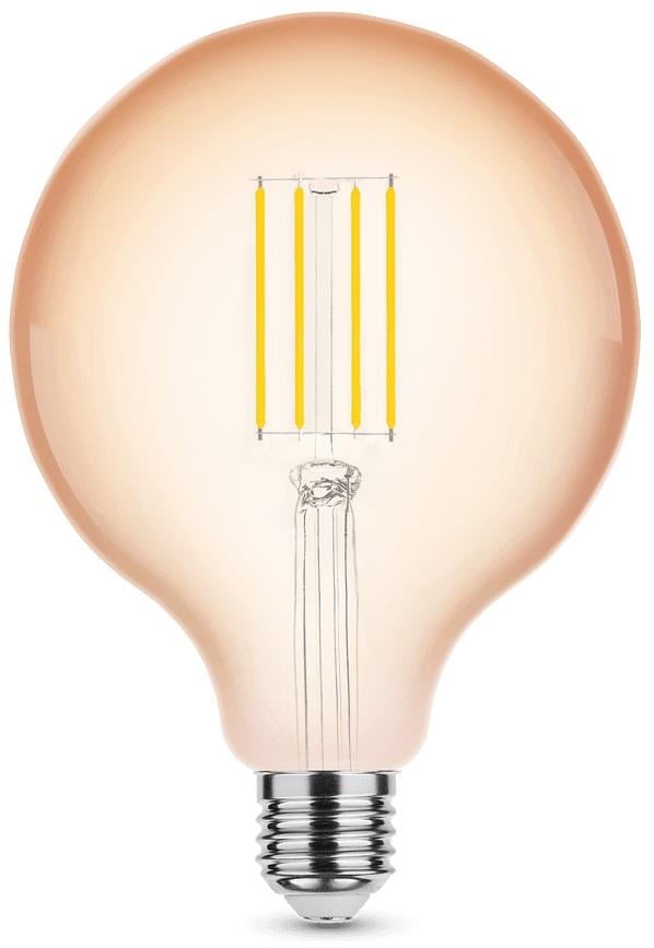 Enzo Modee LED Globe G125 E27 4-28W 1800K filament amber dimbaar LED7490