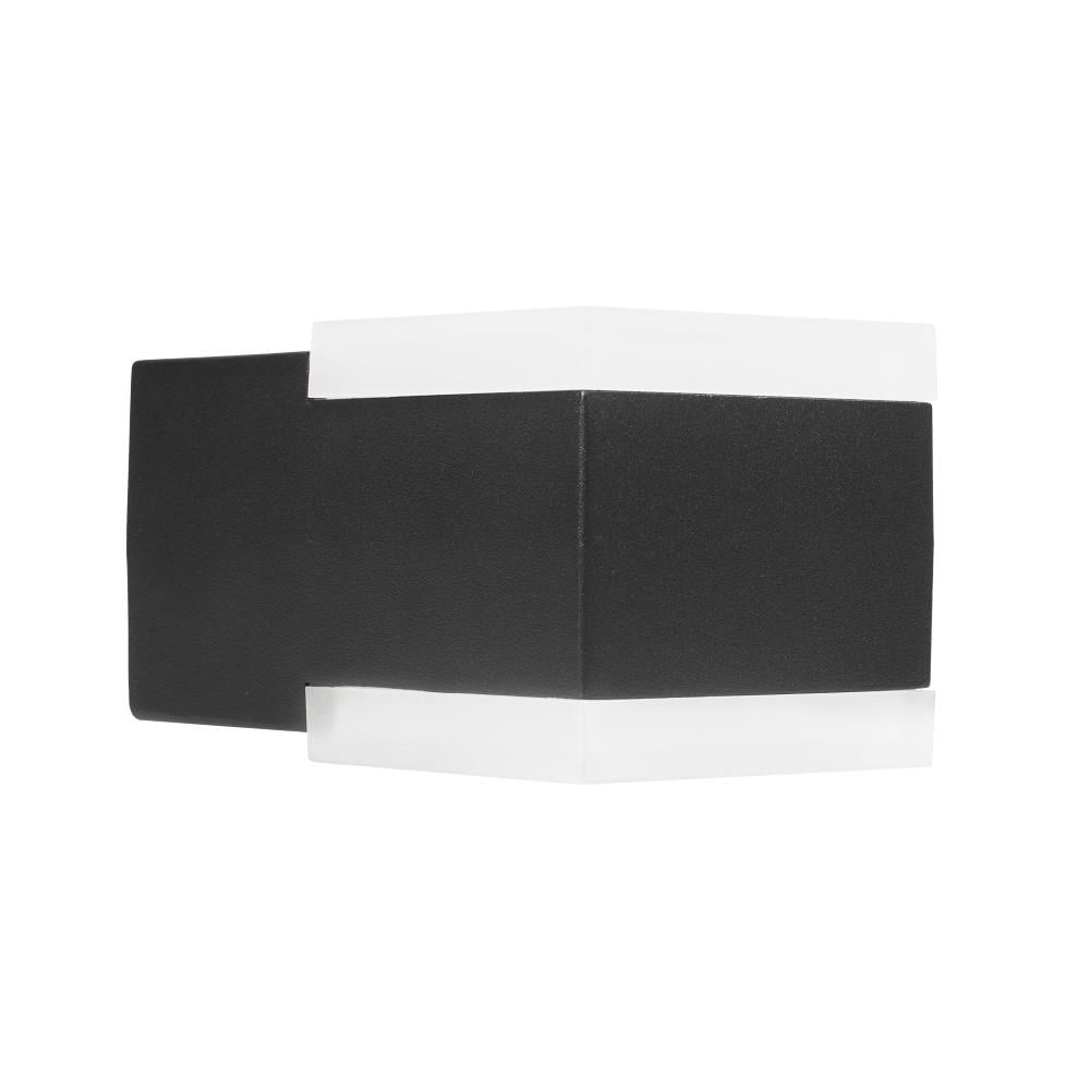 Enzo Wandlamp | Zwart | Vierkant | 8W LED | IP44 3000K | Smartwares OOL-50020 - A5019020