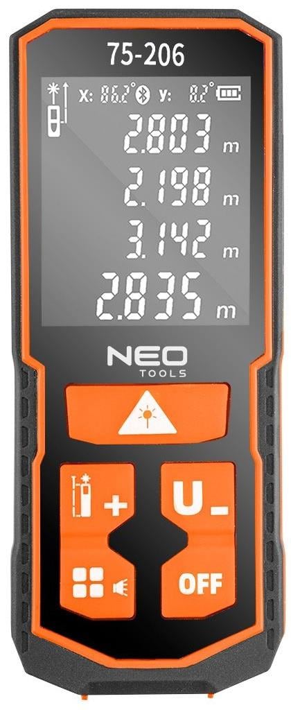 Neo tools Afstandmeter 75-206 100m IP54