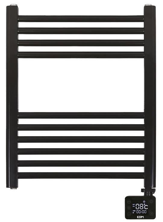 Enzo Handdoekradiator | 400W | Met Touch Bediening | Zwart - 8676028