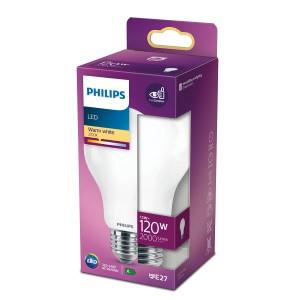 Philips LED GLS E27 13-120W 2700K filament mat blister 5102562