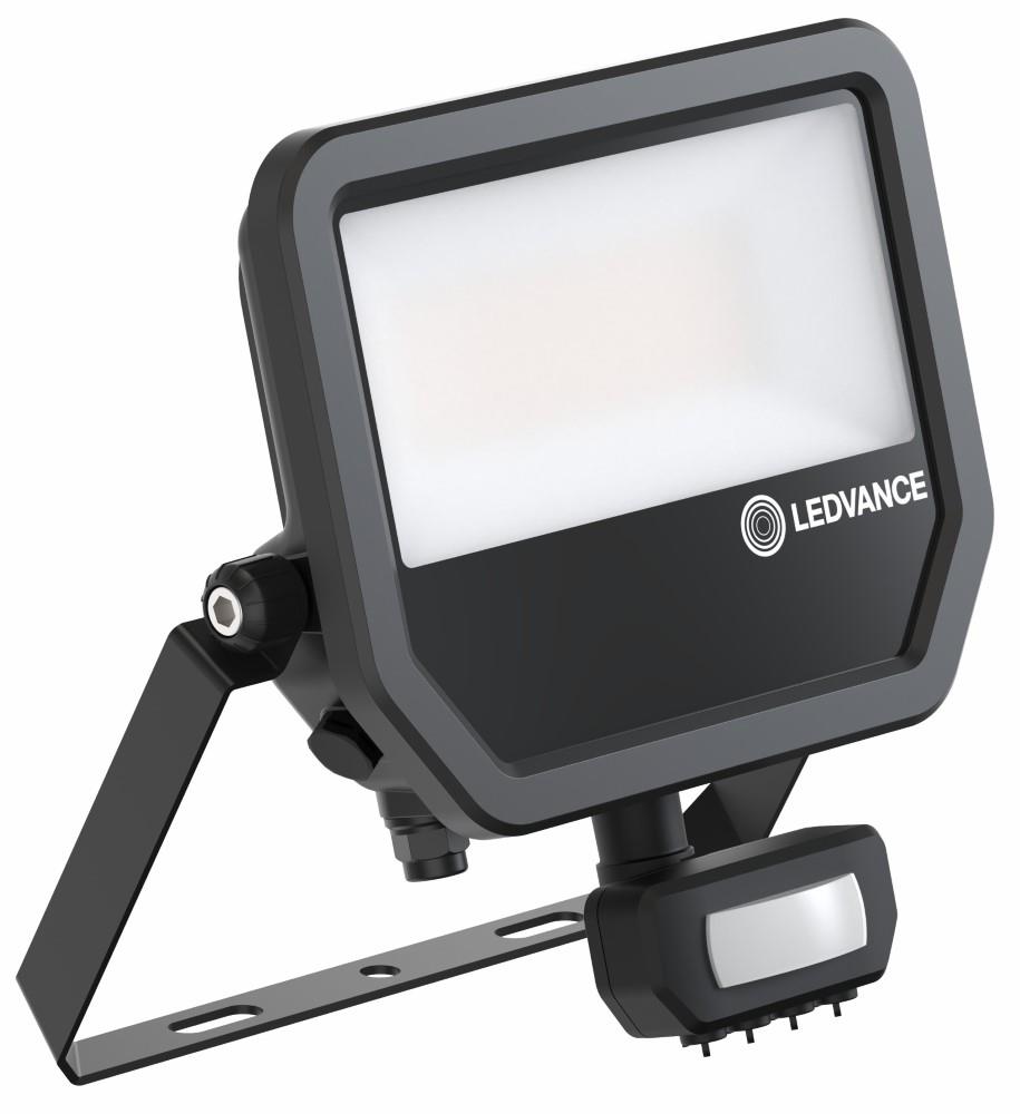 LEDVANCE LED Bouwlamp 50W 3000K zwart + Sensor - 5017580