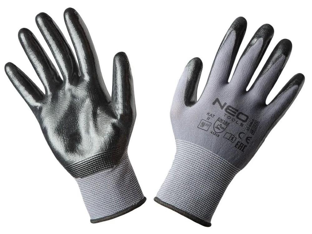 Neo Werkhandschoen nylon | Met nitril coating | M9 - 6453450