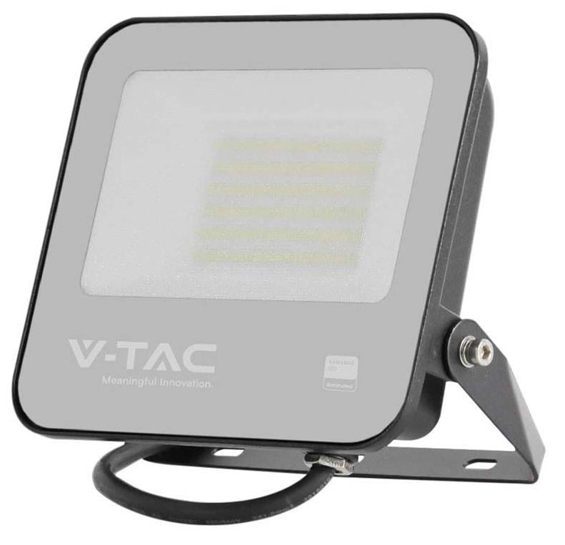 V-Tac LED Bouwlamp 50W 6500K zwart Slimline Pro 9332037