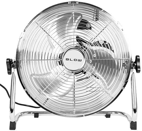 Blow Vloerventilator 30cm | 220V | 70W | 3 luchtstroomniveaus | Chroom - 8652536