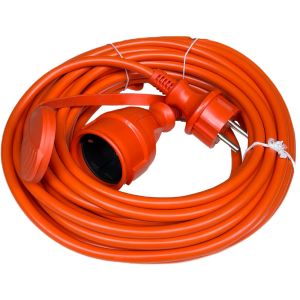 Virone Verlengsnoer PVC | Oranje | 3x1,5qmm | 40m - 1167085