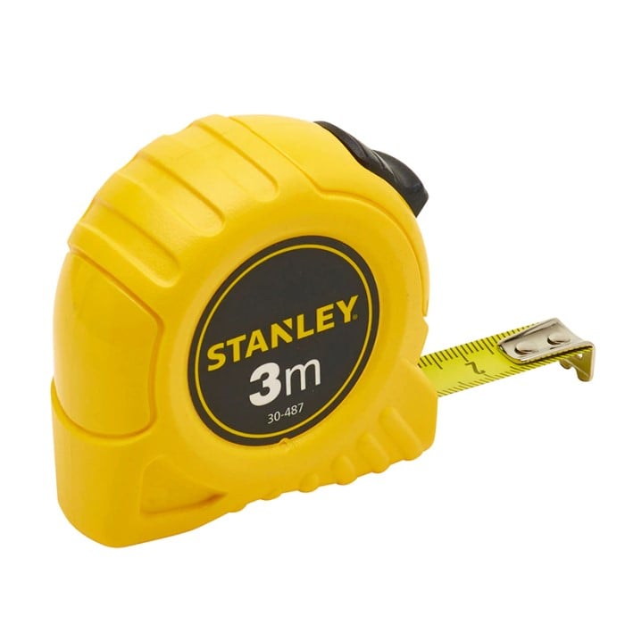 Stanley handgereedschap Rolbandmaat 3m - 12,7mm (bulk) - 1-30-487 - 1-30-487