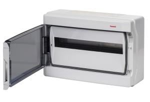 Enzo Groepenkast leeg 1 rij met deur + dinrail IP65 4517688
