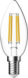 Enzo Energetic LED kaars E14 2 1-25W 2700K filament helder 2720110