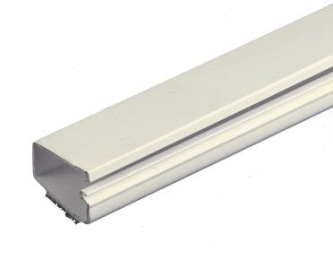Enzo Leidinglijst 20x10mm WIT scharn.deksel 4747965