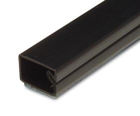 Enzo Leidinglijst 15x10mm ZWART scharn.deksel 4747955