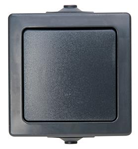 Kopp SWD opbouw schakelaar wissel antraciet - 4628261