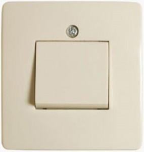 Peha Opbouw schakelaar PEHA wissel creme - 4663040