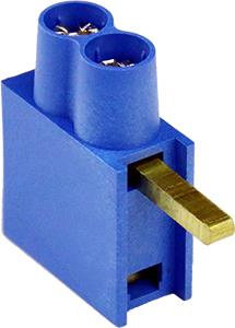 Enzo SEP Voedingsklem DTH dubbel 2x10mm hoog blauw SEP 4000450
