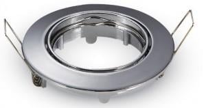 V-Tac Inbouw spot verstelbaar 50mm rond chroom 5013320