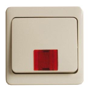 Peha Wip PEHA wisselschakelaar controlelamp creme 4602051