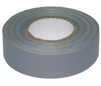 Enzo PVC isolatie tape 20m 19mm grijs 4140060
