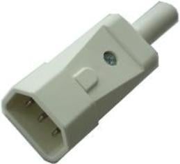 Enzo Apparaatstekker wit 70 graden 6A 6173530