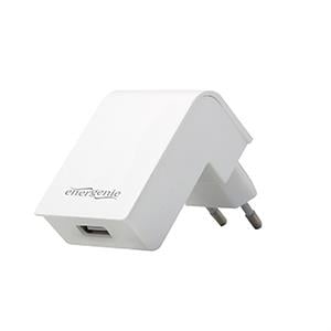 Enzo USB lader haaks wit 2100mA - 9540302