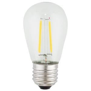 Enzo LED filament kogellamp E27 warm wit 3W dimbaar LED0172