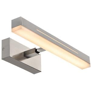 Enzo Nordlux LED Wandlamp Otis 40 Ges.staal 14W 3000K 4801110