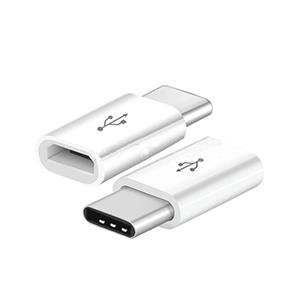 V-TAC USB-C naar micro USB adapter wit - 9520110