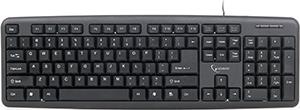 Gembird Standaard Toetsenbord USB Zwart - 9510100