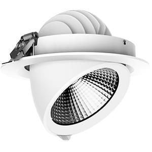 Tronix LED downlighter wit 30W 3000K banaan model 45gr. - LED2362